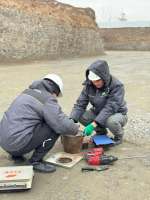 Бишкек: Көп кабаттуу турак жай комплексинин курулушундагы топурак текшерилди