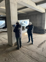 12 кабаттуу турак жайдын курулушундагы бетондун сапаты текшерилди