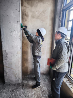 Бишкек: Курулуш объектисинде бетондун сапаты текшерилди