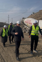 Ош: Бетон аралашмаларын чыгаруучу заводдо текшерүү жүргүзүлдү